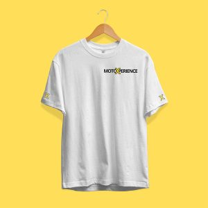 Remera MotoXperience - Blanca - (Modelo T3_2024)