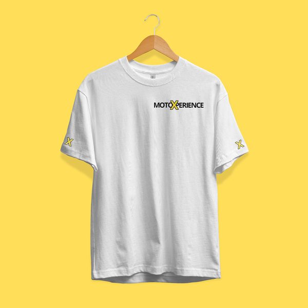 Remera MotoXperience - Blanca - (Modelo T3_2024)