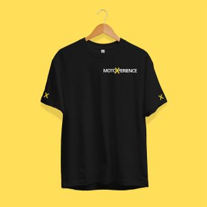 Remera MotoXperience - Negra - (Modelo T3_2024)