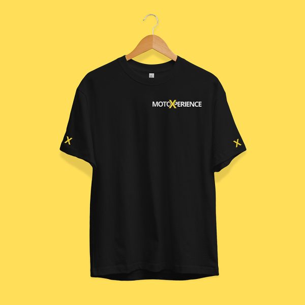 Remera MotoXperience - Negra - (Modelo T3_2024)