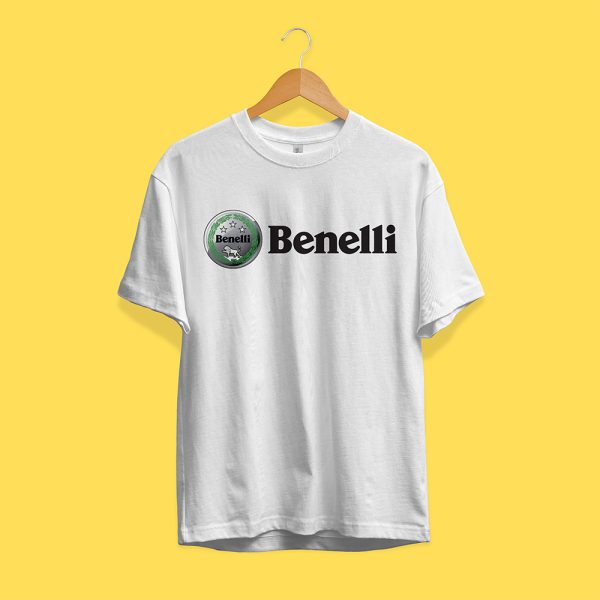Remera Benelli - Blanca - (Modelo T1_2025)