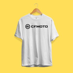 Remera CFMOTO - Blanca - (Modelo T1_2025)