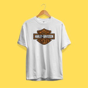 Remera Harley Davidson - Blanca - (Modelo T1_2025)