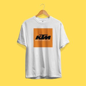 Remera KTM - Blanca - (Modelo T1_2025)