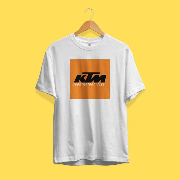 Remera KTM - Blanca - (Modelo T1_2025)