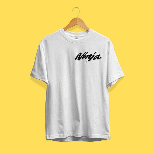 Remera Ninja - Blanca - (Modelo T1_2025)