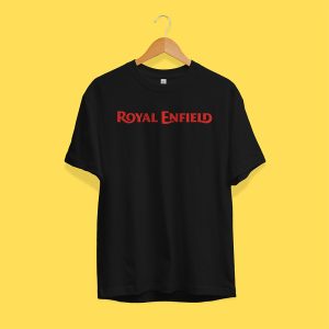 Remera Royal Enfield - Negra - (Modelo T1_2025)