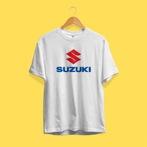 Remera Suzuki - Blanca - (Modelo T1_2025)