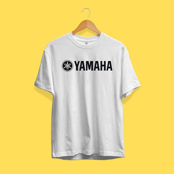 Remera Yamaha - Blanca - (Modelo T1_2025)