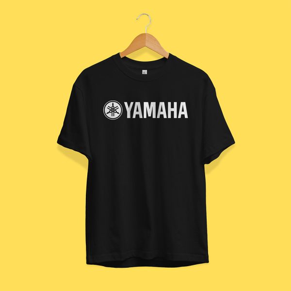 Remera Yamaha - Negra - (Modelo T1_2025)